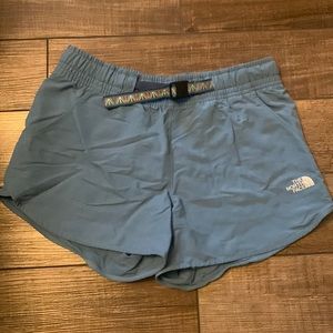 North Face Class V Hike Shorts 2.0, Storm Blue, Size Small